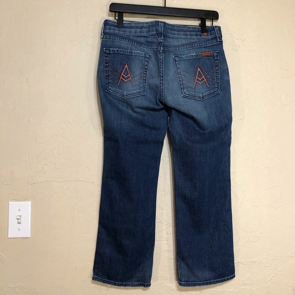 7 for All Mankind Blue Jeans 29 - Picture 2 of 6